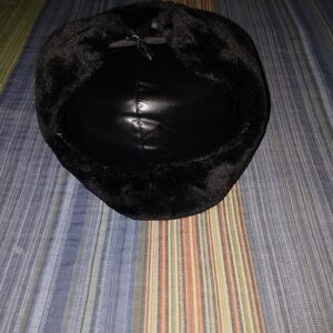 Men's Black Russian Trapper Fur Hat